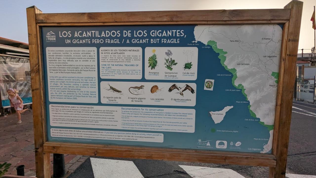Concanas - Los Gigantes Centre Lägenhet Acantilado de los Gigantes Exteriör bild